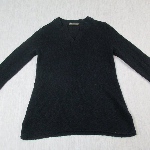 Tommy Bahama Sweater Women's Small Black Knitted Casual 3/4‎ Sleeve Pullover. - Picture 2 of 13